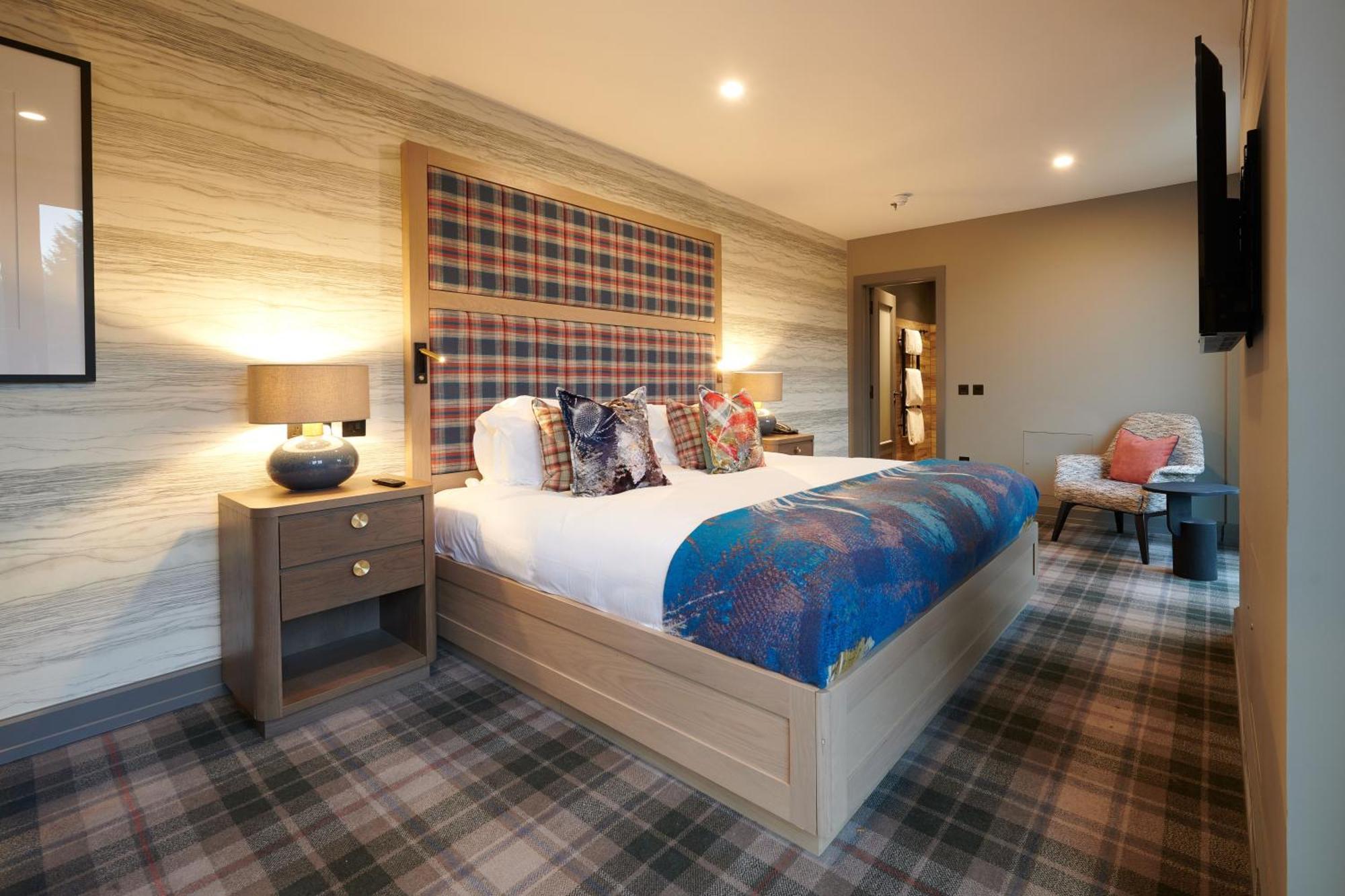 Cameron House On Loch Lomond Alexandria Luaran gambar A bedroom at the hotel