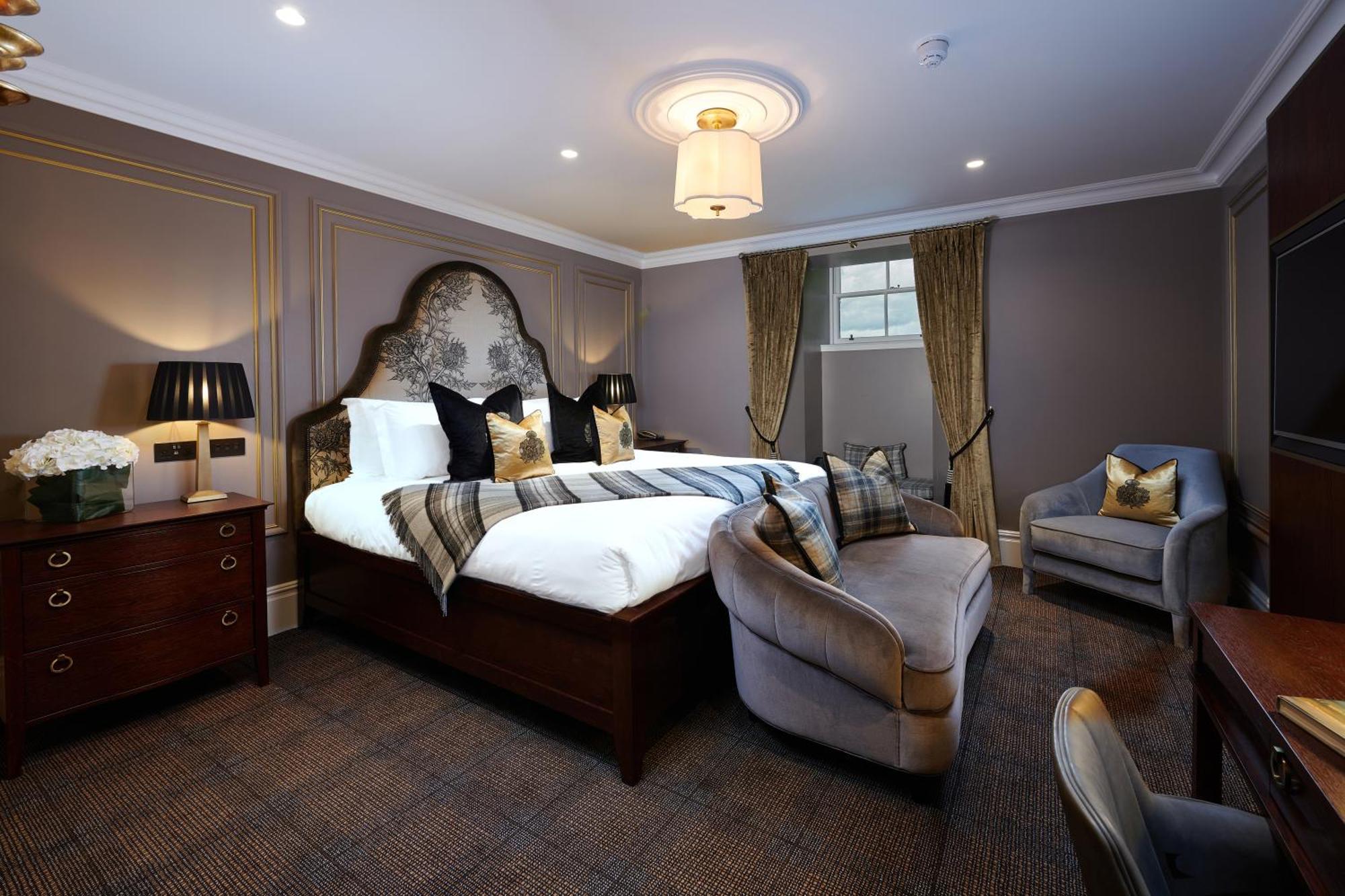 Cameron House On Loch Lomond Alexandria Luaran gambar A bedroom at the hotel